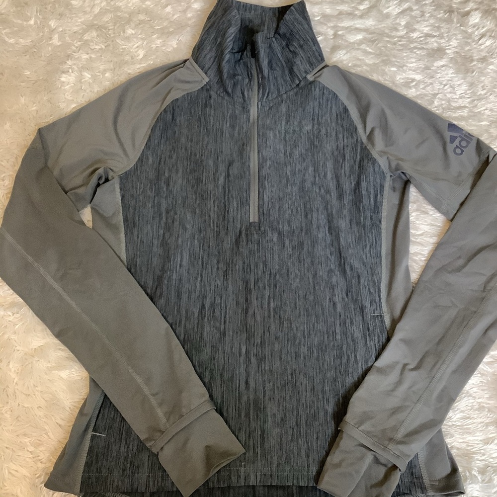 Adidas 1/4 zip pull over
